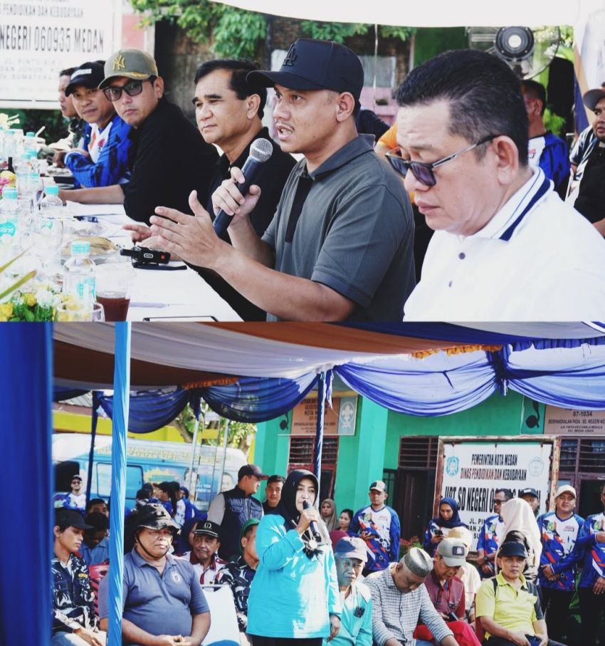 Kadis SDABMBK Ikut Sapa Warga di  Kecamatan Medan Johor
