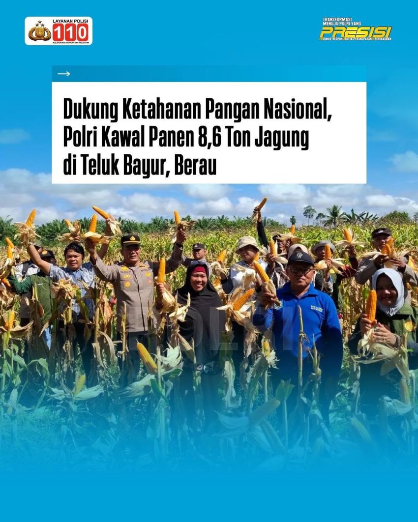 Bhabinkamtibmas Polsek Bosar Maligas Pantau Perkembangan Tanaman Jagung di Nagori Sordang Baru
