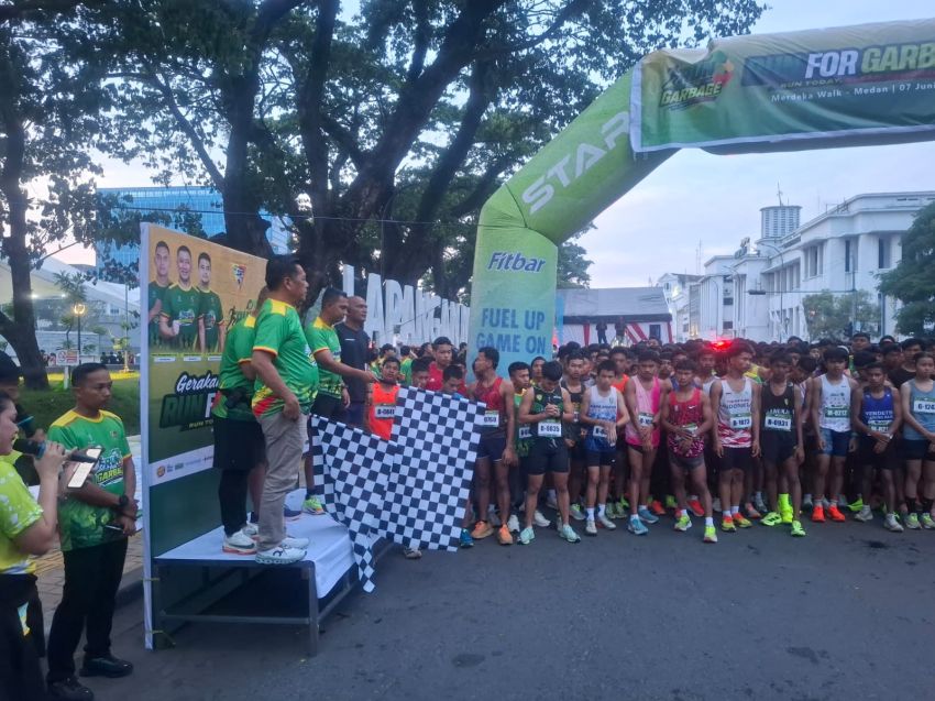 Pemko Medan Dukung Run For Garbage 2026, Semarakkan CFD dan Kampanyekan Gaya Hidup Sehat serta Peduli Lingkungan