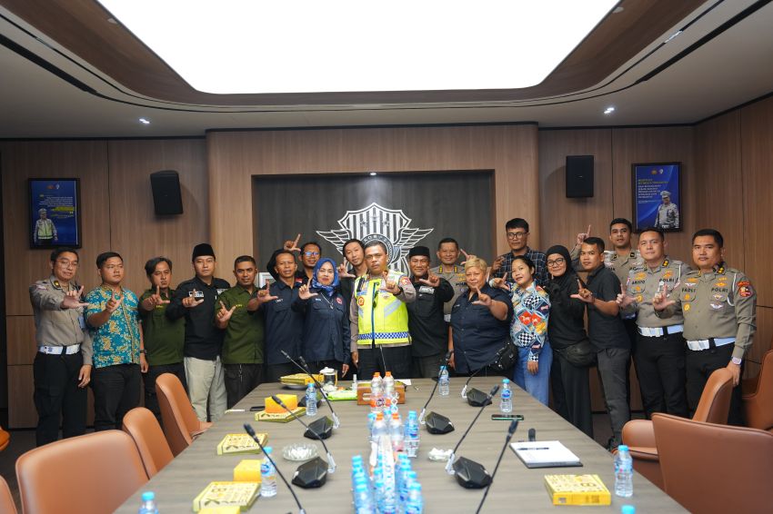 Polisi Gandeng Ojol Jadi Pelopor Keselamatan Lalu Lintas, Tekan Angka Kecelakaan Motor
