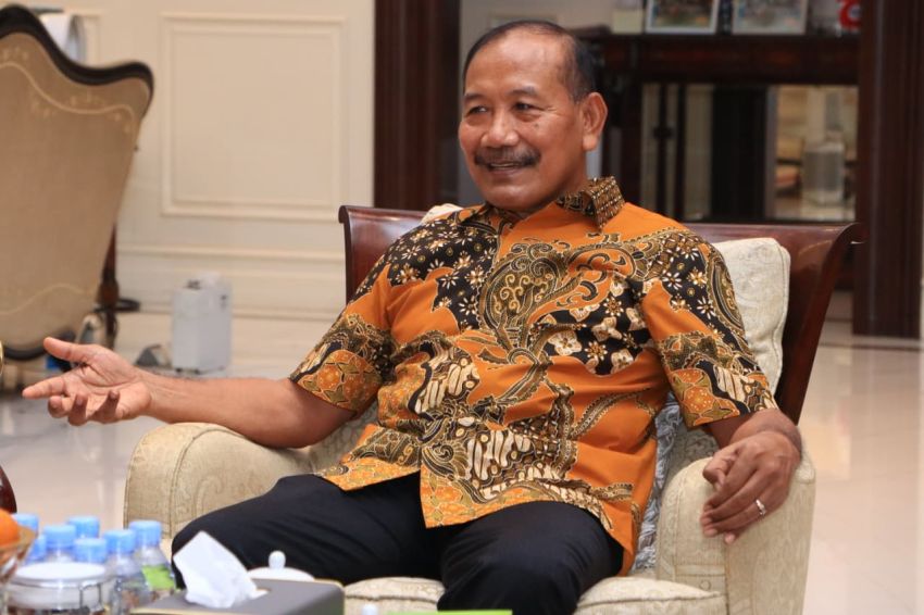 Momen HUT Bhayangkara ke-80, Tim Mabes Polri Anjangsana ke Kediaman Mantan Kapolri Badrodin Haiti