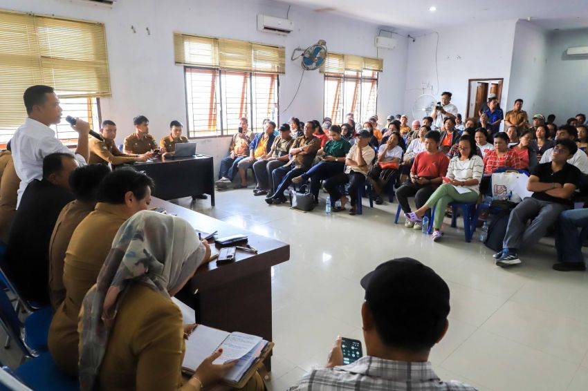Pemko Pematangsiantar Duduk Bareng Pedagang Pasar Dwikora