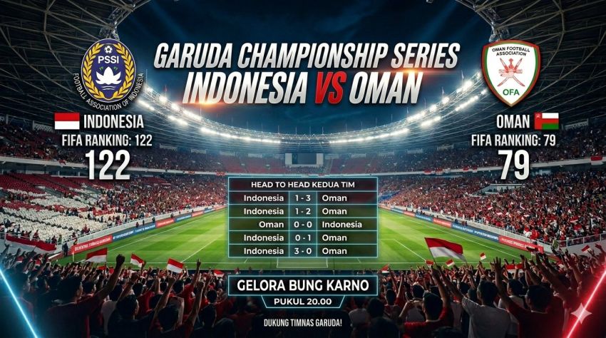 Indonesia vs Oman, Ujian Ketiga Pelatih John Herdman!