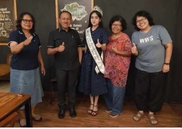 Maruli Siahaan Dukung Ruth Theresya Simanjuntak di Ajang Putri Pelajar Indonesia Tingkat NasionalJakarta