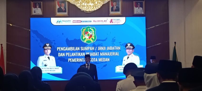 Rico Waas: 69 Pejabat yang Dilantik Harus Bekerja Tulus dan Bertanggungjawab