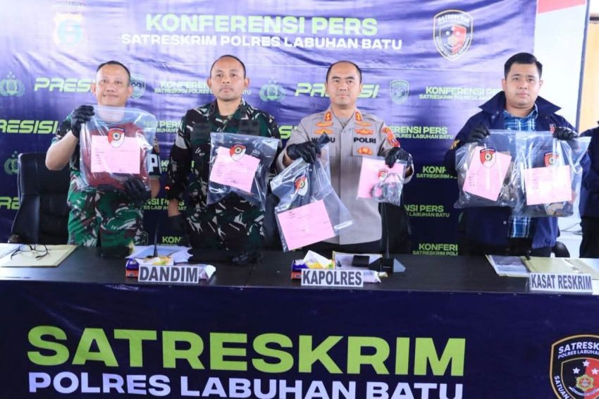 Kapolres Labuhanbatu Pimpin Press Release Pengungkapan Kasus Dugaan Penganiayaan yang Mengakibatkan Korban 'MD'