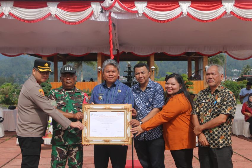 Wabup Taput Canangkan Sensus Ekonomi 2026