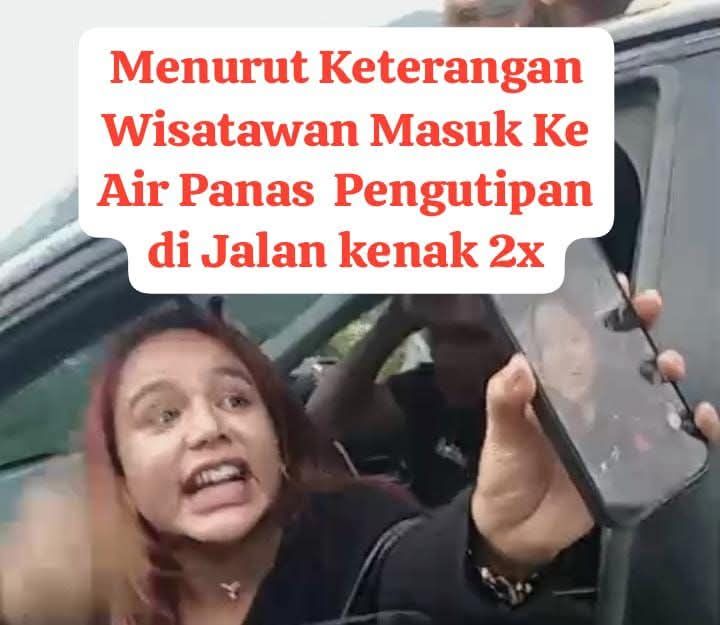Heboh..!!! Pemandian Air Panas Sidebukdebuk, Pengunjung 2 Kali Wajib Bayar Pungli