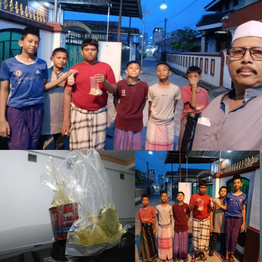 Anak Pejuang Subuh Amankan 4 Remaja Diduga Ngelem di Dalam Masjid Al Muflihin