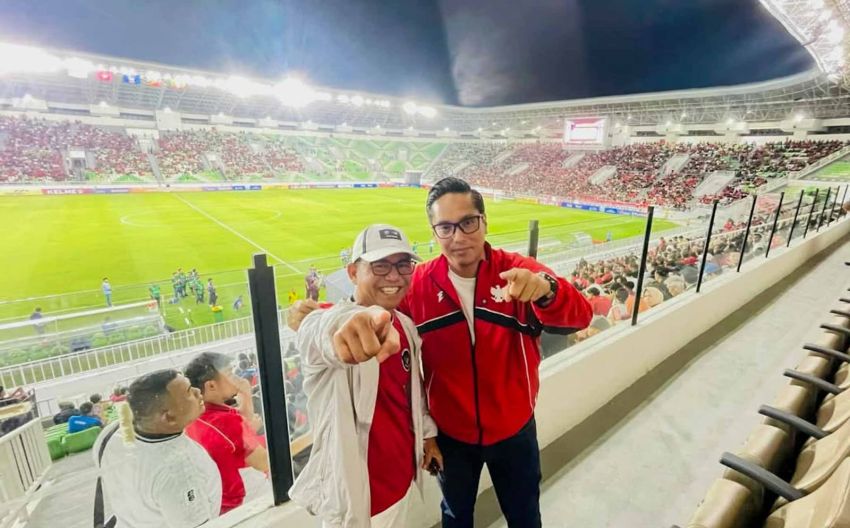 Kekompakan Rico Waas&ndash;Zakiyuddin Curi Perhatian di Stadion Utama Sumut