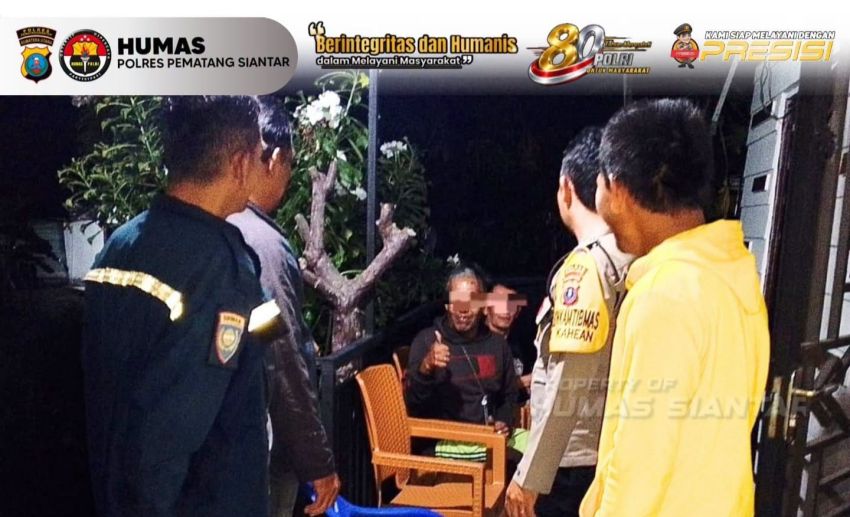 Lapor CC 110, Polsek Siantar Utara Cek Keluhan Warga Jalan Kabu Kabu