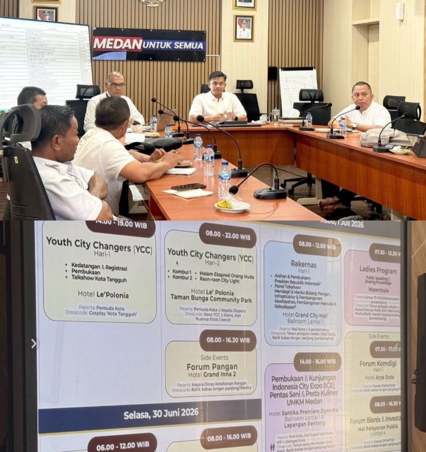Dinas SDABMBK Rapat Persiapan APEKSI 2026, Komitmen Percepatan Infrastruktur yang Baik