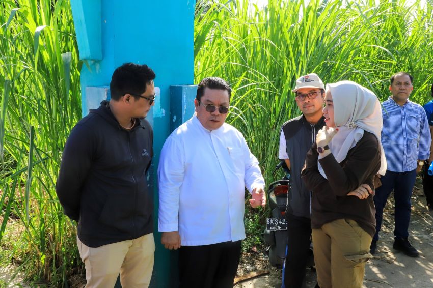 Wesly Silalahi, Wali Kota Pematangsiantar  'Jumpa Berlian' di Jalan Sibatu-batu