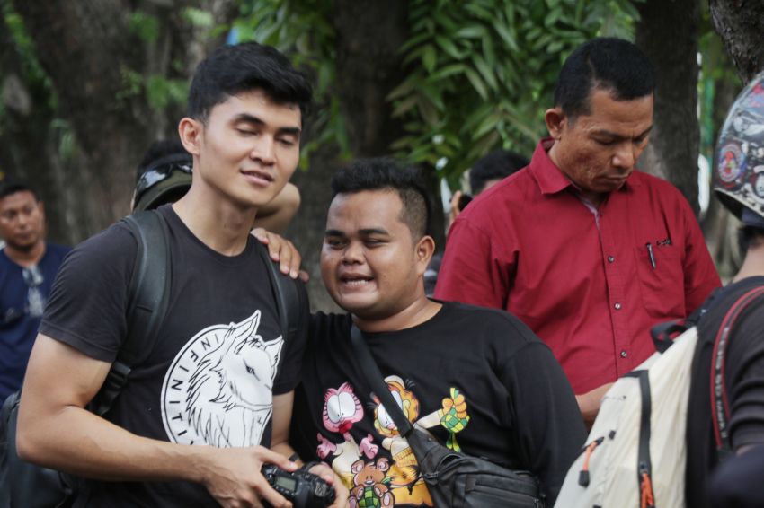 Kepung Lapangan Merdeka, Mahasiswa: Copot Kepala BGN Sumut Hentikan MBG, Lihat Foto-fotonya