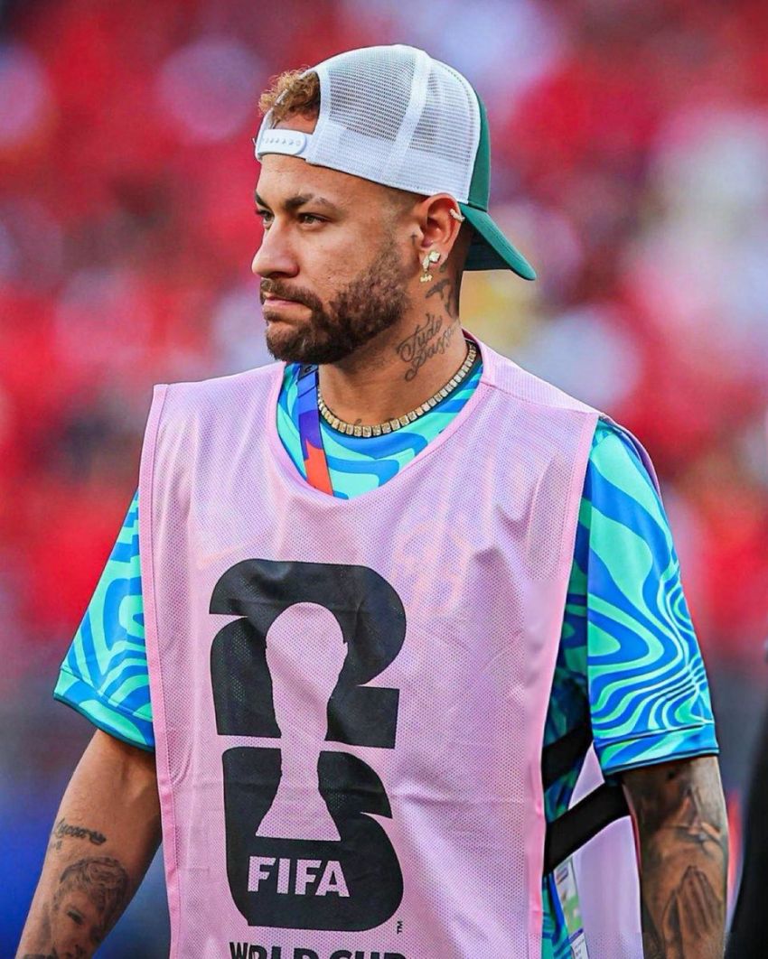 Brasil vs Haiti, Neymar Tak Main