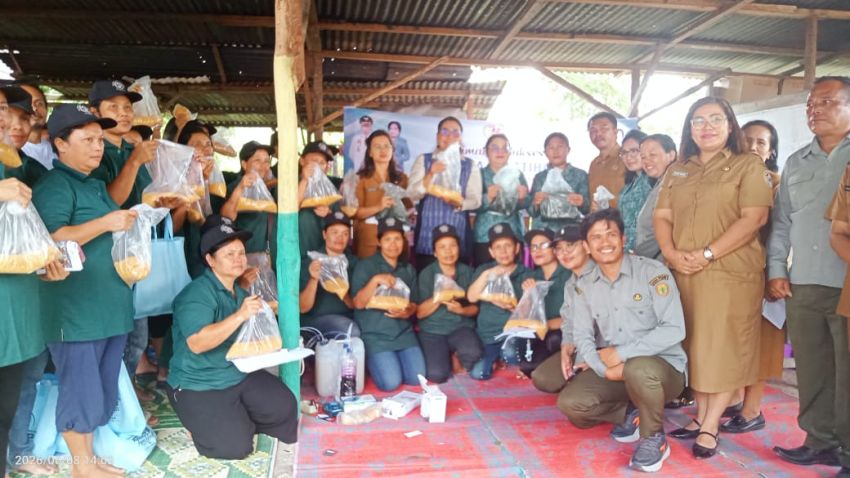 Ketua TP PKK Taput Dukung Pertanian Ramah Lingkungan Melalui Pengembangan Agens Hayati