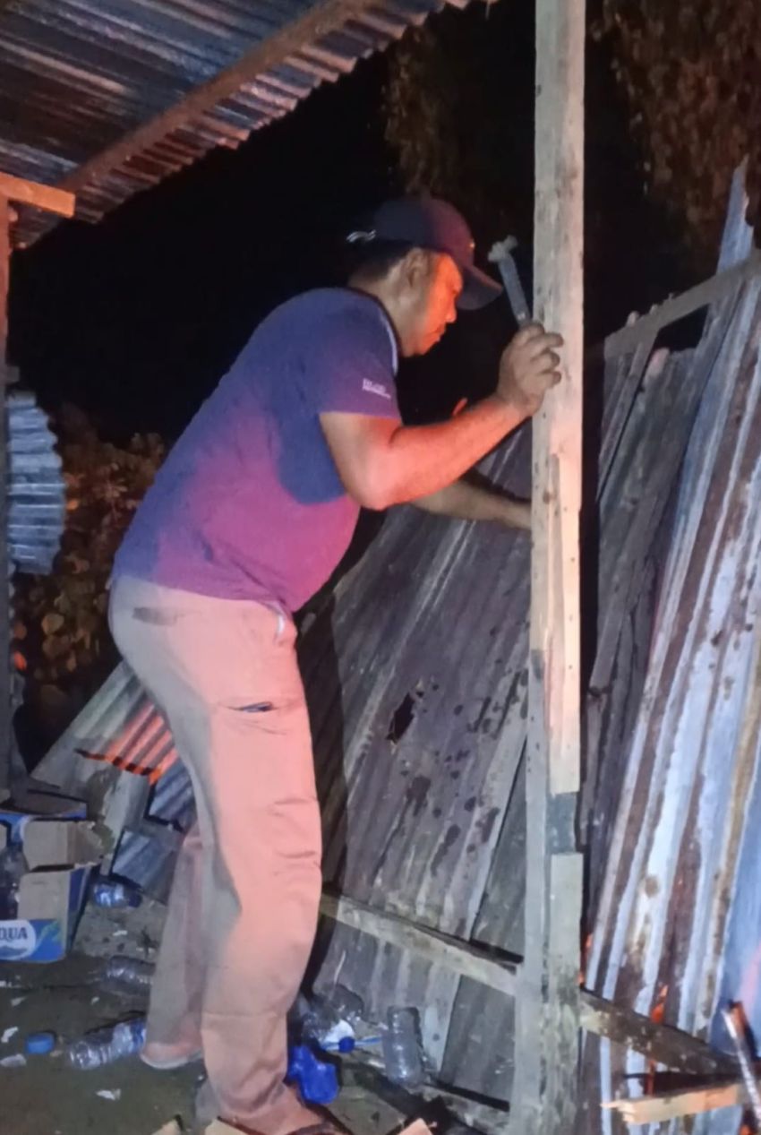Barak Diduga Lokasi Penyalahgunaan Narkoba Langsung Dibongkar dan Dibakar