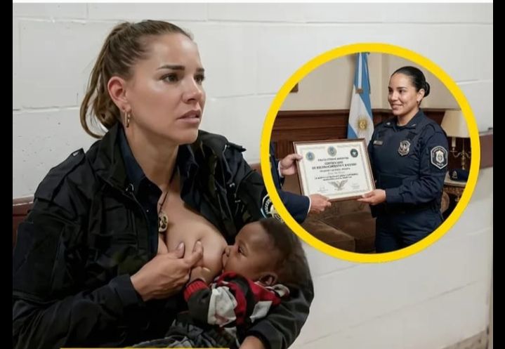 Polisi Wanita Ini Susui Bayi di Rumah Sakit, Langsung Dapat Penghargaan