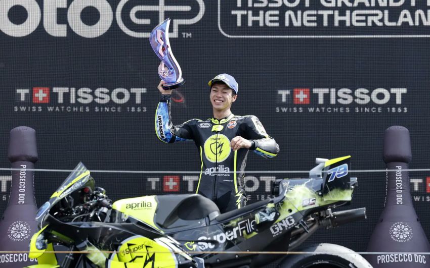 Bezzecchi Kecelakaan, Pembalap Jepang Ai Ogura Catat Sejarah Juara MotoGP Belanda