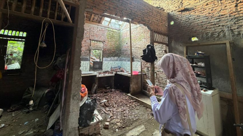 Dihantam Cuaca Ekstrem, 20 Unit Rumah Rusak Parah di Sumut
