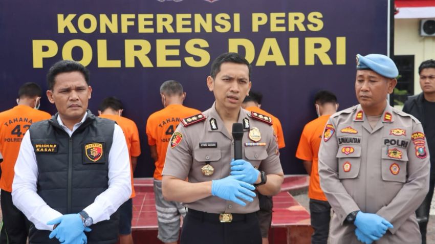 Polres Dairi Bongkar 5 Kasus Persetubuhan Anak Dibawah Umur