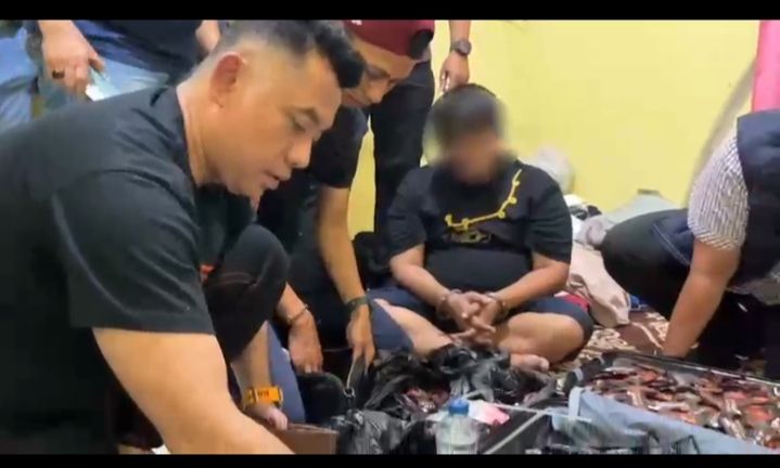 Main di Medan, BD Narkoba Asahan Diringkus,10.447 Butir Ekstasi dan 828 Vape Narkoba Disita