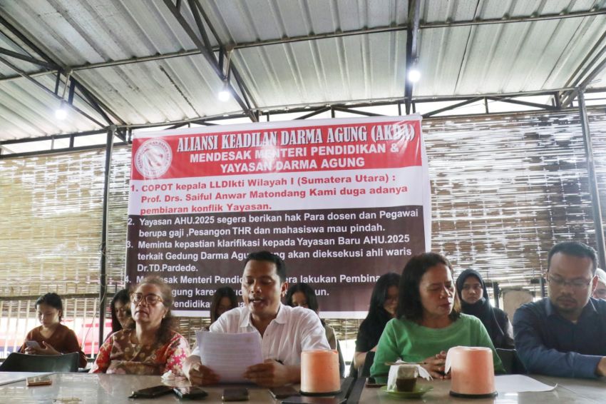 Polemik Dua Yayasan, Aliansi Keadilan Darma Agung Minta Kemendiktisaintek Segera Turun Tangan