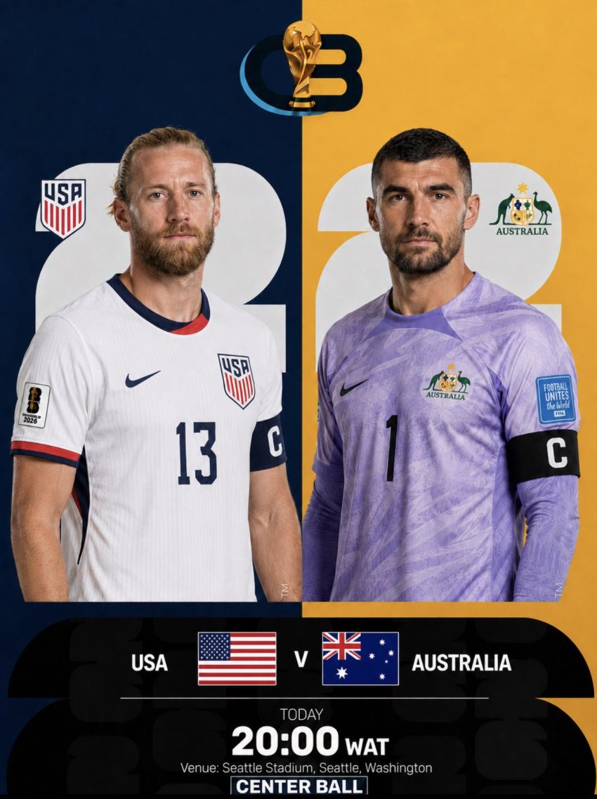 Dini Hari Nanti: Amerika Serikat vs Australia, Awas! Tiket Lolos Bisa Tertahan