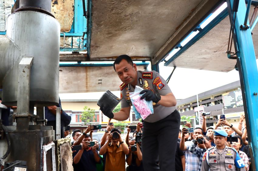 21 Hari Operasi Antik 2026, Polrestabes Medan Gulung 164 Kasus Narkoba