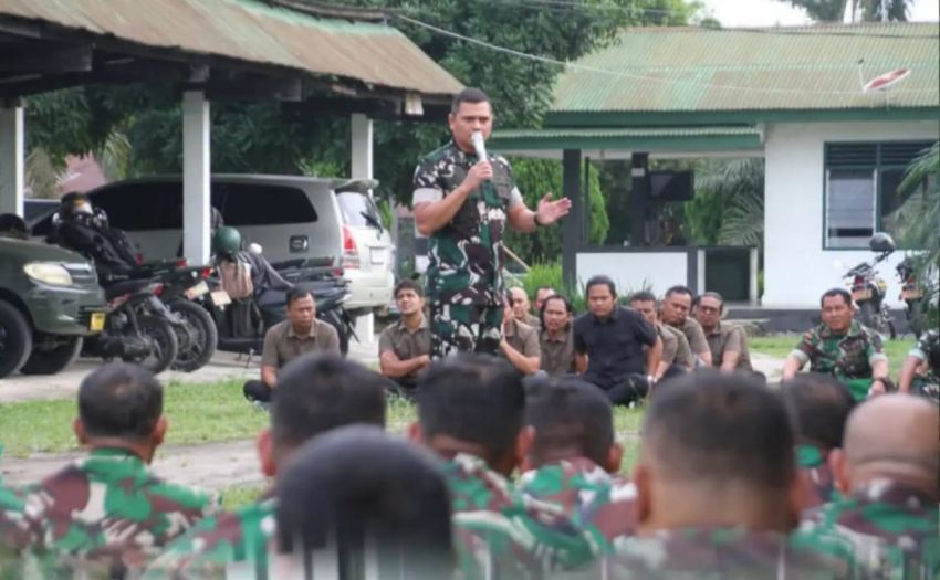Dandim 0207/Simalungun Cek Personil Seluruh Prajurit, Jauhi Narkoba dan Judi Online!