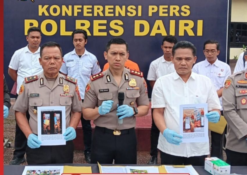 Polres Dairi Bongkar Rekayasa Pembegalan di Jembatan Lau Renun, Rupanya Kalah Judol