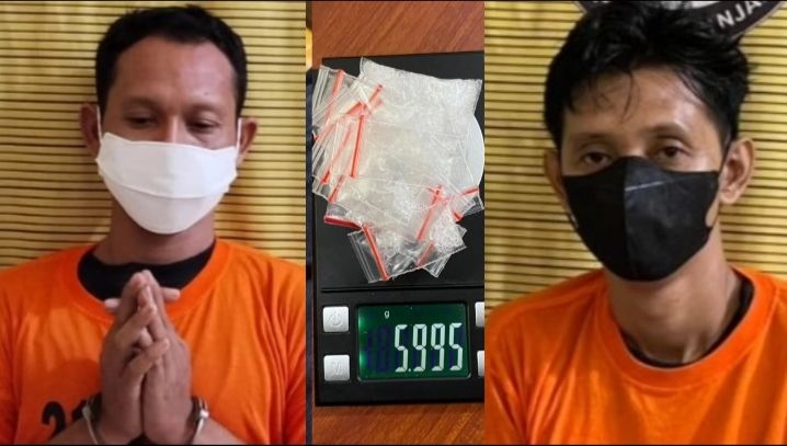 Dua Pria Pengedar Narkoba, Ditangkap Satresnarkoba Polres Binjai