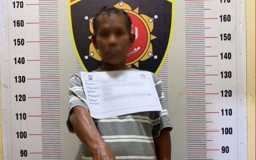 Pengedar Narkoba Ditangkap di Porsea, Kantongi 9 Paket Sabu, Nginap di Polres Toba