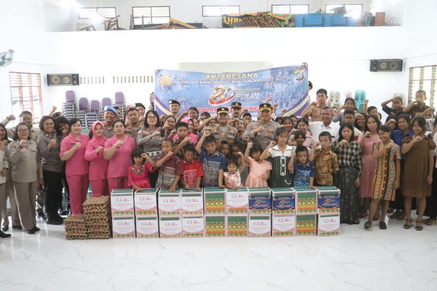 Kapolres Simalungun Gelar Anjangsana ke Anggota Sakit dan Panti Asuhan, Wujud &ldquo;80 Tahun Polri Untuk Masyarakat