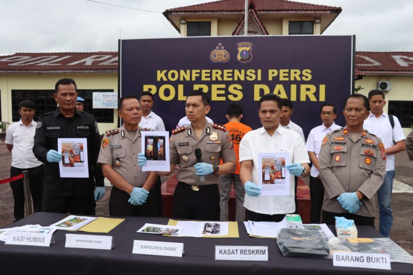 Polres Dairi Bongkar Rekayasa Begal Rp297 Juta, Pelaku Diduga Terjerat Judi Online