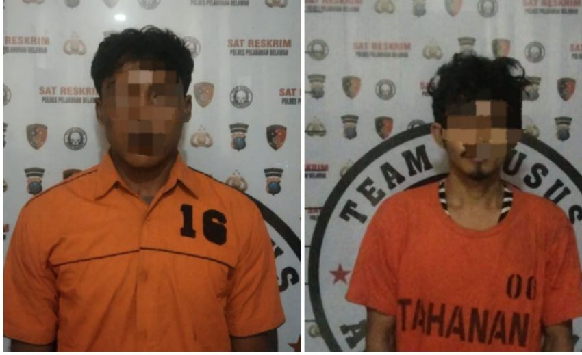 Ancam Sopir Truk di Tol Belmera, Dua Pelaku Curas Dibekuk Polres Pelabuhan Belawan dalam Hitungan Jam