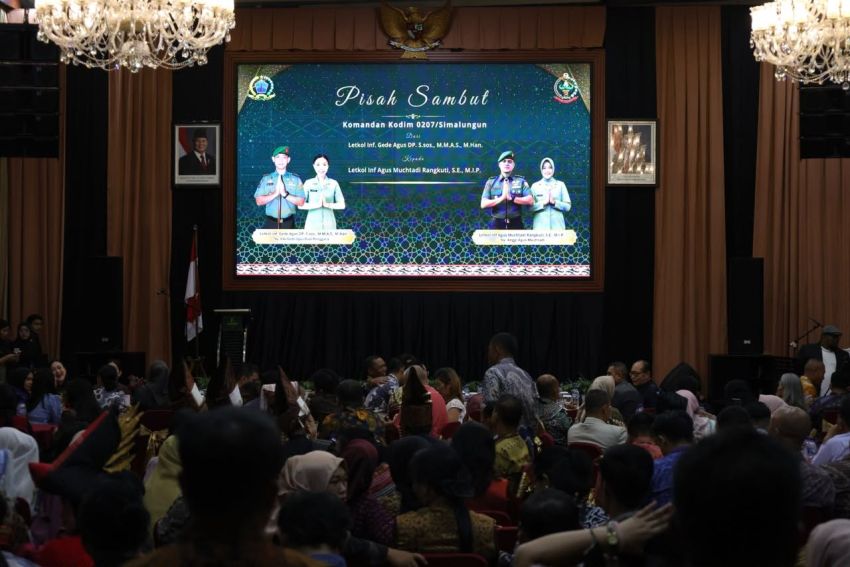 Letkol Agus Rangkuti Menjabat Dandim 0207/Simalungun yang Baru