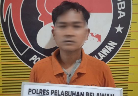 Satres Narkoba Polres Pelabuhan Belawan Tangkap Bandar Sabu di Bagan Deli