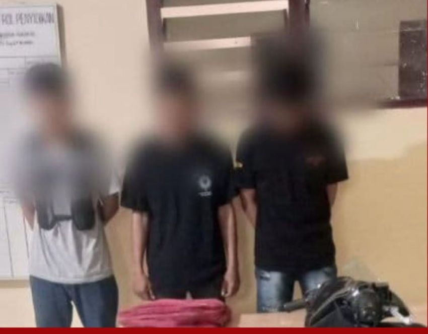 Polsek Bosar Maligas Tangkap Maling Kabel Tembaga milik PT Basic International Sumatera di KEK Sei Mangkei
