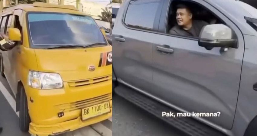 Bobby Nasution Tegur Sopir Angkot yang Ugal-ugalan