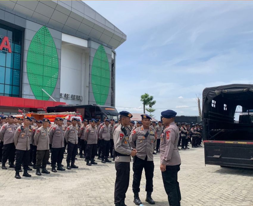 Kapolresta Deli Serdang Pimpin Apel Kesiapsiagaan Piala AFF U-19