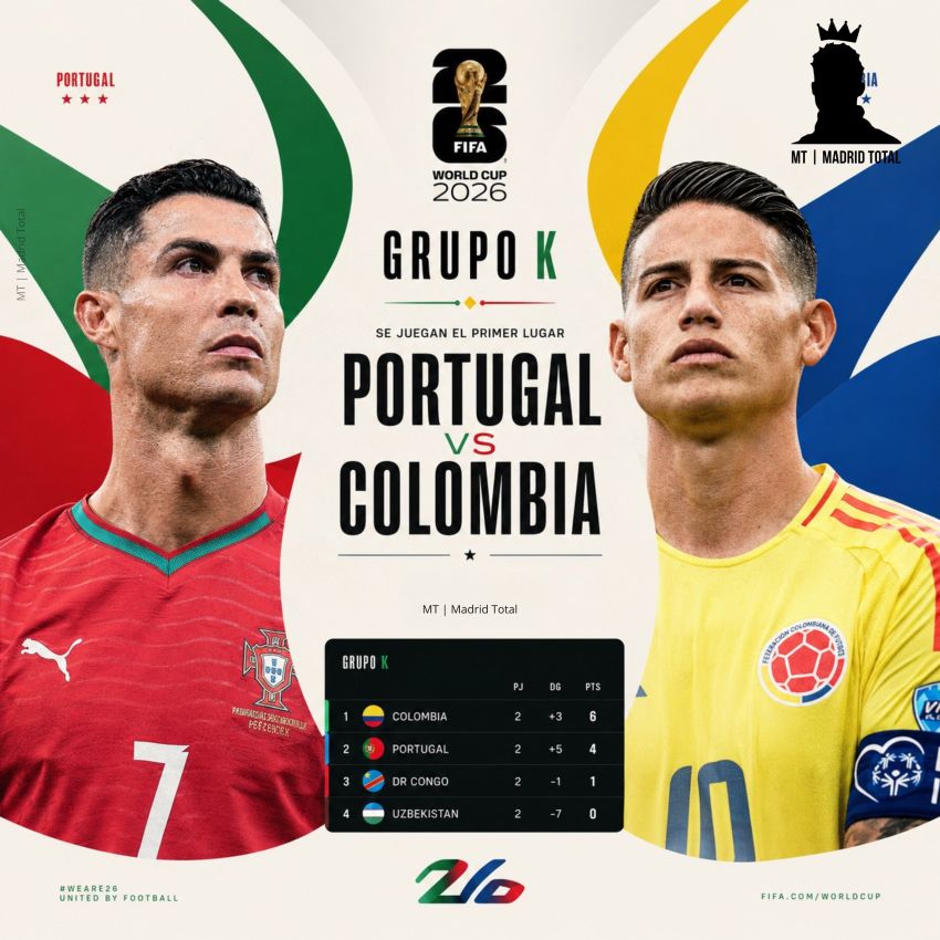 Pagi Ini: Kolombia vs Portugal, Awas! Krusial dan Penentu Lawan, Bang Do...
