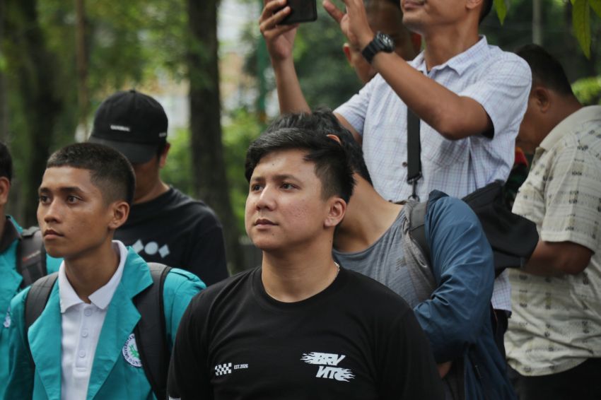 Kepung Lapangan Merdeka, Mahasiswa: Copot Kepala BGN Sumut Hentikan MBG, Lihat Foto-fotonya