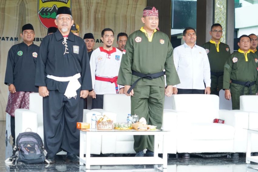 Pangdam I/BB Hadiri Pengukuhan Pencak Silat Militer Pengprov Sumut di Makodam I/BB