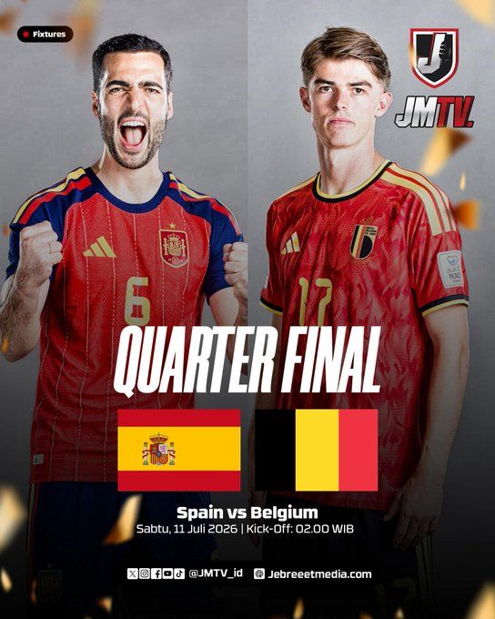 Dini Hari Nanti: Spanyol vs Belgia, Bukan Main Raja-rajaan
