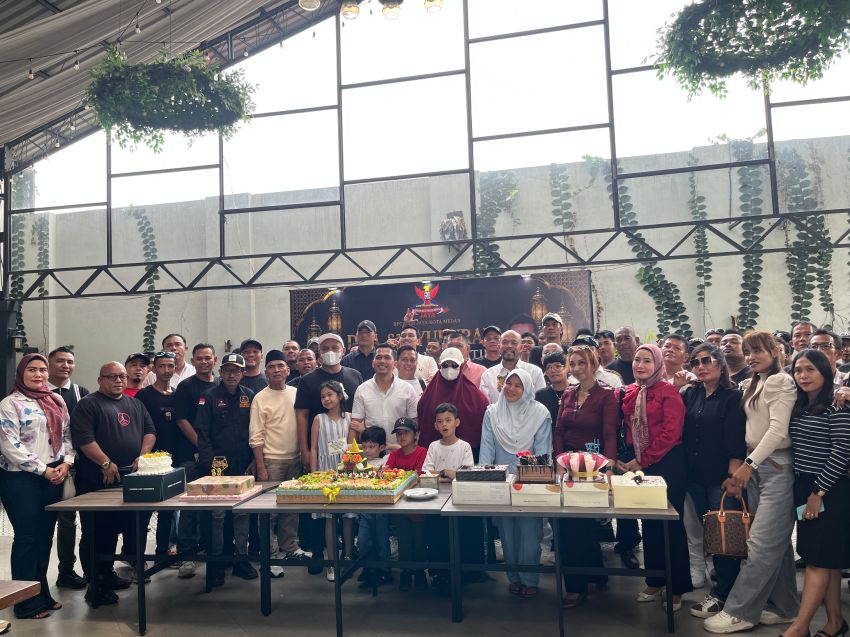 HUT Pembina Ferdy Sanjaya Sembiring, DPC GRIB Jaya Kota Medan Gelar Doa dan Syukuran Bersama Ratusan Anak Yatim