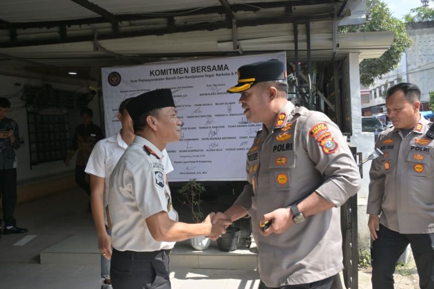 Kapolres Labusel dan Kalapas Kotapinang Gelar Pertemuan Strategis Demi Stabilkan Keamanan