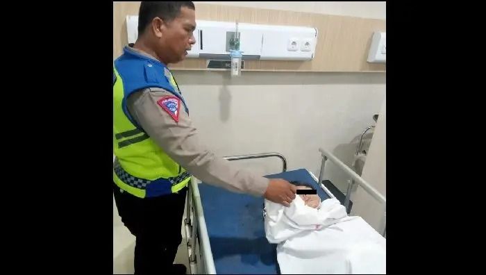Tabrak Tiang Underpass Gatot Subroto, Pedagang Ikan Tewas