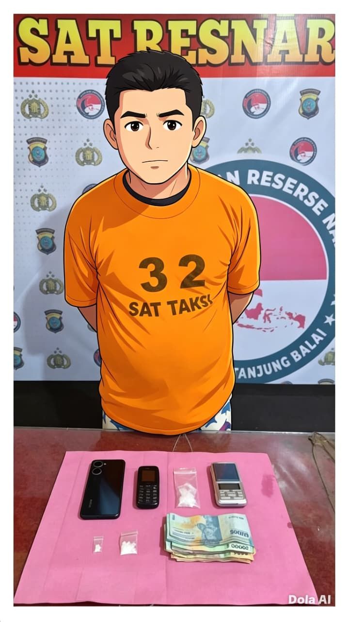 Pengedar Sabu Kecil-kecilan Kena Ciduk, Lihat Barbutnya...