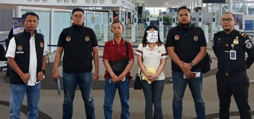 Imigrasi Belawan Deportasi Wanita Warga Negara Kamboja